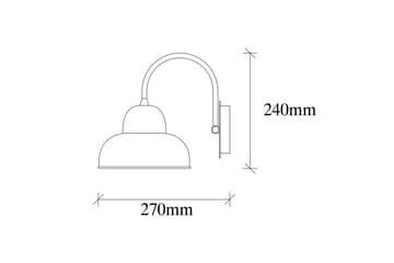 Opviq Vägglampa - Svart - Products - Belysning - Lampor & belysning inomhus - Vägglampa
