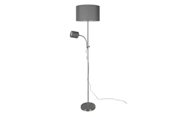 Owen Golvlampa E27+E14 grå - Grå - Products - Belysning - Lampor & belysning inomhus - Golvlampa