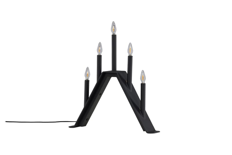 Åre Adventsljusstake 36 cm - Svart - Products - Belysning - Lampor & belysning inomhus - Sovrumslampa - Sänglampa - Sängbordslampa