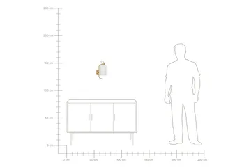 Kallisti Vägglampa E27 - Koppar/Vit - Products - Belysning - Lampor & belysning inomhus - Sovrumslampa - Sänglampa - Sänglampa vägg