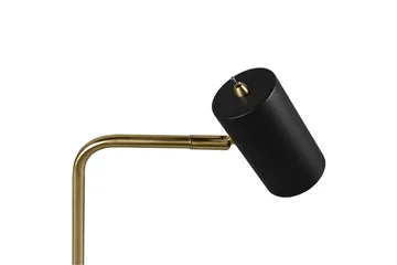 Marley Bordslampa GU10 mattmässing/ mattsvart - Mässing/Matt svart - Products - Belysning - Lampor & belysning inomhus - Sovrumslampa - Sänglampa - Sängbordslampa