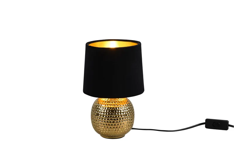 Sophia Bordslampa E14 svart/ guld - Svart/Guld - Products - Belysning - Lampor & belysning inomhus - Sovrumslampa - Sänglampa - Sängbordslampa