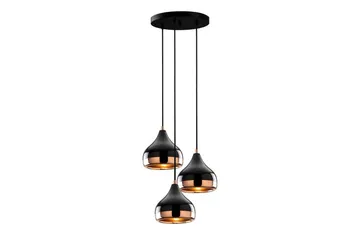 Taklampa Sood Koppar / Svart - Koppar / Svart - Products - Belysning - Lampor & belysning inomhus - Taklampa & takbelysning - Pendellampa & hänglampa