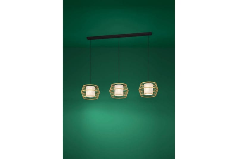 Takpendel Eglo Monterroso Natur med 3 Lampor - Products - Belysning - Lampor & belysning inomhus - Taklampa & takbelysning - Pendellampa & hänglampa