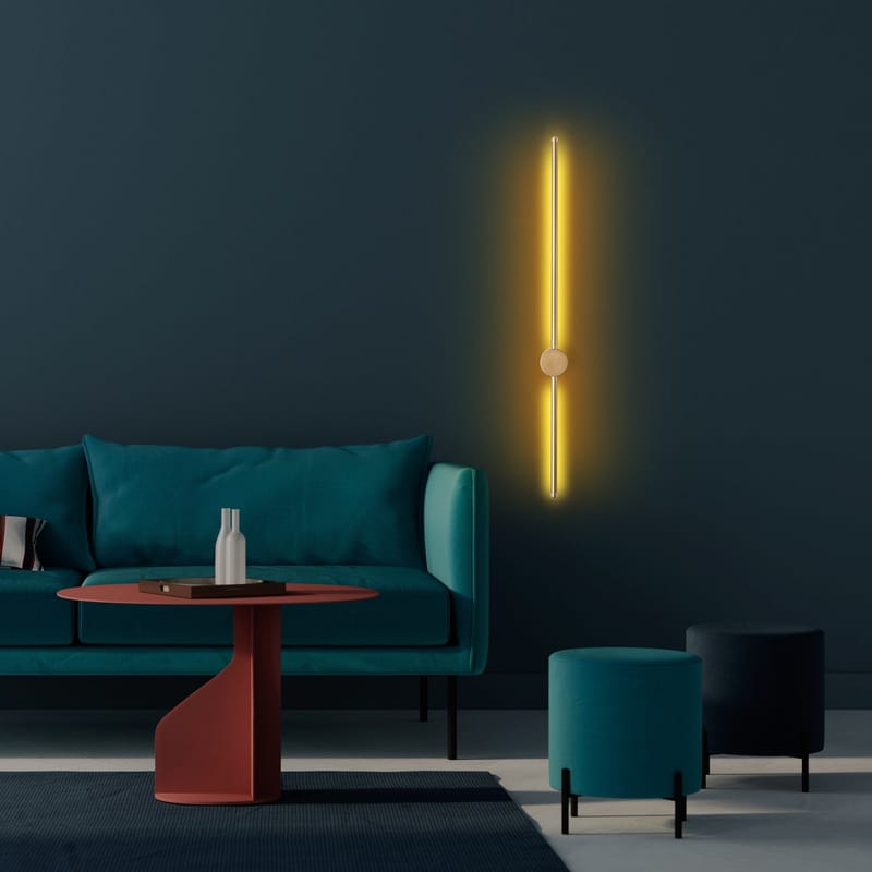 Vägglampa Glavo 91 cm - Guld - Products - Belysning - Lampor & belysning inomhus - Vägglampa - Väggplafond
