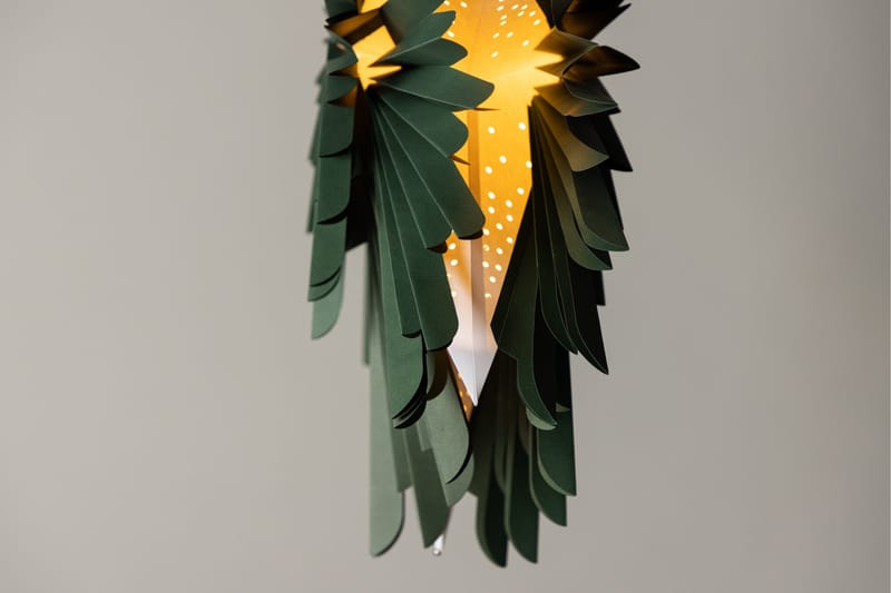 Sälen Adventsstjärna / Jullampa 80 cm - Grön - Products - Belysning - Julbelysning - Adventsstjärna