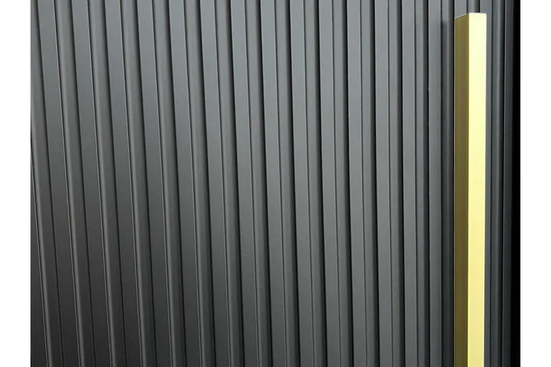 Dunvegan Garderob m. Spegel - Svart - Products - Förvaring - Garderober & garderobssystem