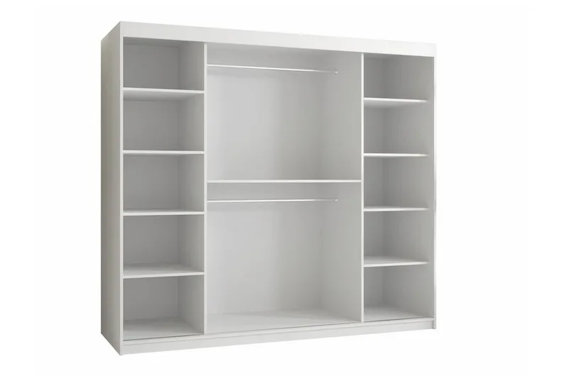 Dunvegan Garderob m. Spegel - Svart - Products - Förvaring - Garderober & garderobssystem