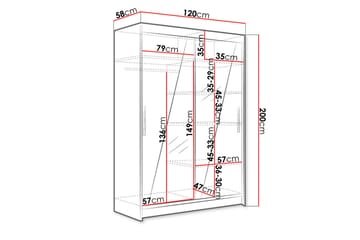 Estella Garderob LED-belysning - Ek - Products - Förvaring - Garderober & garderobssystem