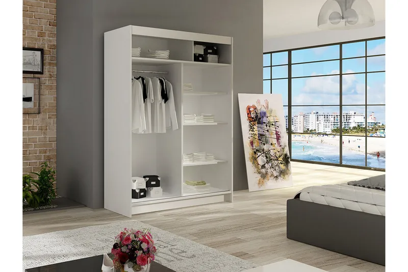 Estella Garderob LED-belysning - Vit - Products - Förvaring - Garderober & garderobssystem