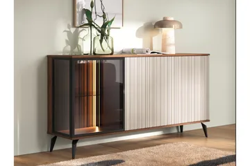 Akinari Byrå 154 cm - Brun/Beige - Products - Förvaring - Förvaringsmöbler - Byrå