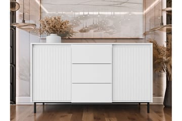 Bjurholm Byrå 153 cm - Vit - Products - Förvaring - Förvaringsmöbler - Byrå