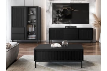 Bjurholm Möbelset För Vardagsrum - Svart - Products - Förvaring - Förvaringsmöbler - Möbelset för vardagsrum