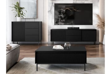 Bjurholm Möbelset För Vardagsrum - Svart - Products - Förvaring - Förvaringsmöbler - Möbelset för vardagsrum