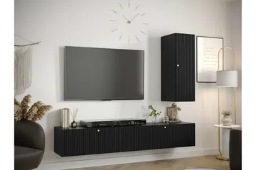 Dunvegan Möbelset För Vardagsrum Black - Products - Förvaring - Förvaringsmöbler - Möbelset för vardagsrum