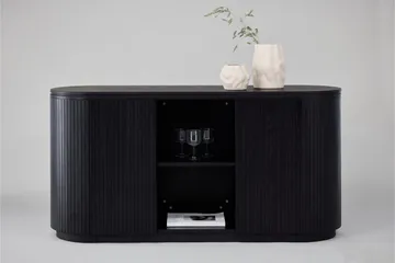 Fjällbacka Skänk 160x48 cm - Svart - Products - Förvaring - Förvaringsmöbler - Sideboard & skänk