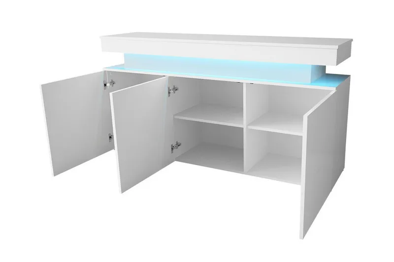 Glenndale Möbelset Vardagsrum med Belysning - Svart - Products - Förvaring - Förvaringsmöbler - Möbelset för vardagsrum