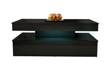 Glenndale Möbelset Vardagsrum med Belysning - Svart - Products - Förvaring - Förvaringsmöbler - Möbelset för vardagsrum