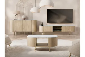 Pantego Möbelset För Vardagsrum - Brun - Products - Förvaring - Förvaringsmöbler - Möbelset för vardagsrum