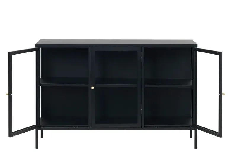 Umbri Sideboard 3 delar 132 cm - Svart - Products - Förvaring - Förvaringsmöbler - Sideboard & skänk