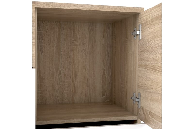 Waunifor Byrå 125 cm - Brun/Vit - Products - Förvaring - Förvaringsmöbler - Byrå