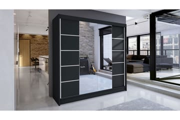 Garderob Talin - Svart - Products - Förvaring - Garderober & garderobssystem