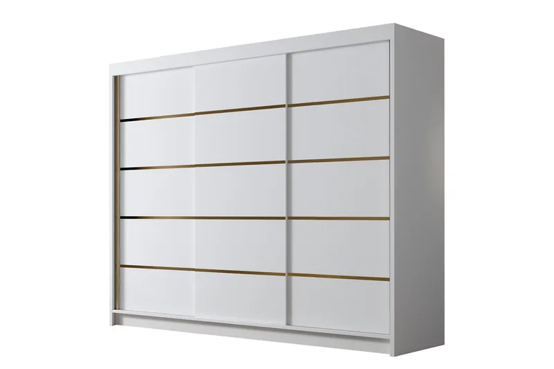 Cinerea Garderob 250x215 cm, Vit