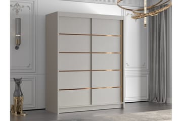 Emet Garderob 150x200 cm - Beige - Products - Förvaring - Garderober & garderobssystem - Garderobsskåp
