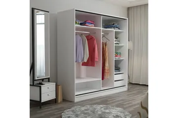 Fruitland Garderob 180 cm - Brun - Products - Förvaring - Garderober & garderobssystem - Garderobsskåp