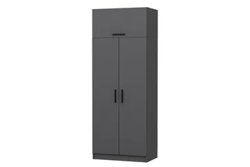 Fruitland Garderob 90 cm - Antracit - Products - Förvaring - Garderober & garderobssystem - Garderobsskåp