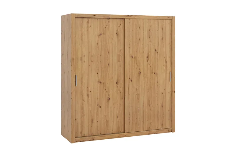 Julissa Garderob 200 cm - Natur - Products - Förvaring - Garderober & garderobssystem - Garderobsskåp