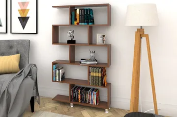 Elegancia Bokhylla - Valnöt - Products - Förvaring - Hylla - Bokhylla