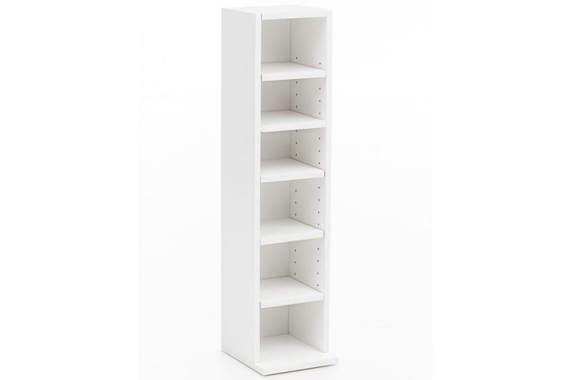 Stående hylla Wohnling Melaminbelagd spånskiva bokförvaring modern