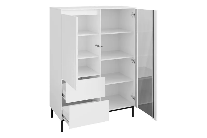 Bjurholm Vitrinskåp 104x146 cm - Grön - Products - Förvaring - Skåp - Vitrinskåp