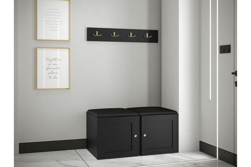 Dunvegan Highboard Black - Products - Förvaring - Skåp - Förvaringsskåp