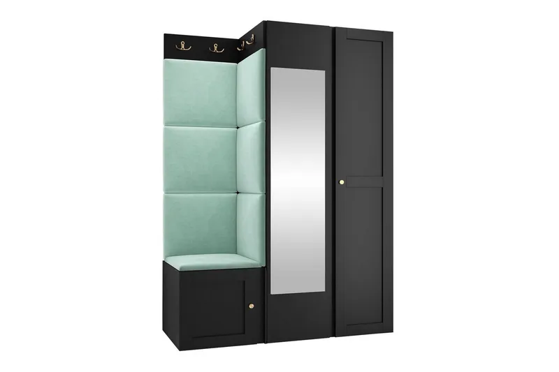 Dunvegan Highboard Black - Products - Förvaring - Skåp - Förvaringsskåp