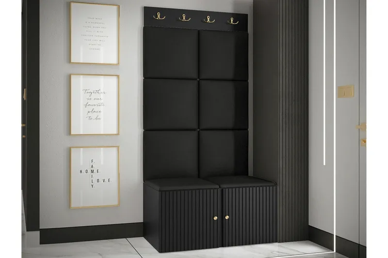 Dunvegan Highboard Black - Products - Förvaring - Skåp - Förvaringsskåp