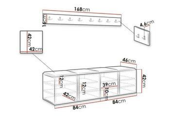 Dunvegan Highboard Brown - Products - Förvaring - Skåp - Förvaringsskåp