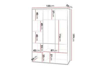 Juniskär Highboard - Svart - Products - Förvaring - Skåp - Förvaringsskåp