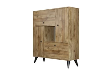 Mijdrekt Highboard 35x105 cm - Valnöt - Products - Förvaring - Skåp - Förvaringsskåp