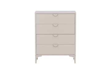 Piring Skåpsbyrå med fyra lådor 78x40x117 cm - Beige - Products - Förvaring - Skåp - Förvaringsskåp