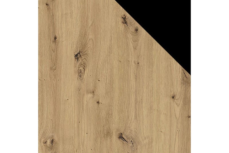 Quant Vitrinskåp 41 cm djup 110 cm bred 140 cm hög Trä - Ek/Svart - Products - Förvaring - Skåp - Vitrinskåp