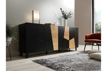 Strontian Highboard Scandinavian Choice Black - Products - Förvaring - Skåp - Förvaringsskåp