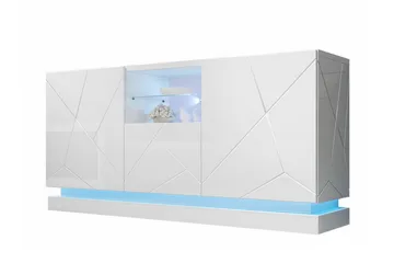 Strontian Highboard Scandinavian Choice White - Products - Förvaring - Skåp - Förvaringsskåp