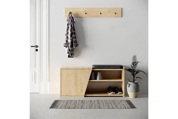 Jektvik Skoskåp 104x37 cm - Trä/natur - Products - Förvaring - Skoförvaring - Skobänk & skohylla med bänk