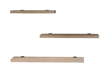 Cordin Vägghylla 2x30 cm 3-pack - Natur - Products - Förvaring - Småförvaring - Väggförvaring