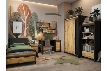 Rathmore Vägghylla 92x22 cm - Svart - Products - Förvaring - Småförvaring - Väggförvaring