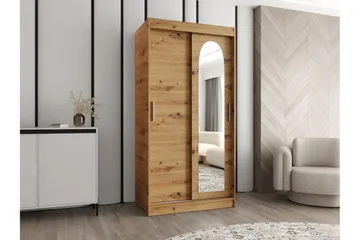 Tallmo Garderob m. Spegel 100x200 cm - Products - Förvaring - Garderober & garderobssystem