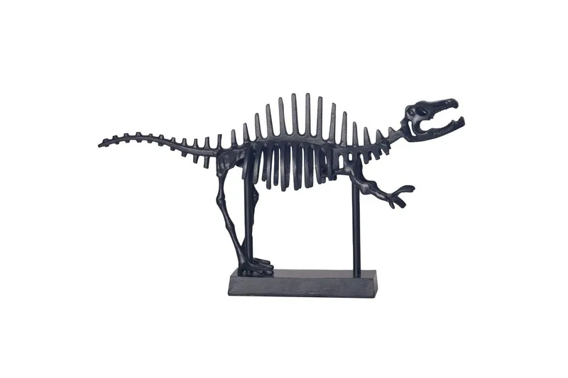 Dekorativ figur Wohnling Dekorativ T-Rex Aluminium Modern
