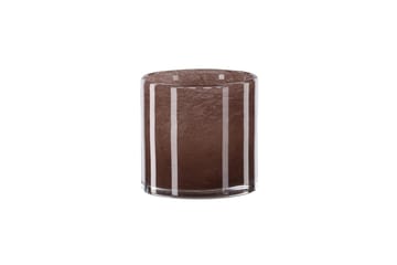Glora Ljuslykta 12x12 cm - Brun - Products - Inredning - Ljus & dofter - Ljusstakar & ljuslyktor